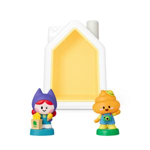 코코지 하우스와 한글 말놀이 세트 (하우스+한글 장보기 채티+세계여행 똥이)