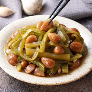 (신선집중) 궁채 알마늘 장아찌  2kg (1kg+1kg)