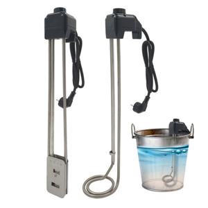 지와트 전기 온수 히터기 히터봉 3kw 온도조절 판형 530A 돼지꼬리히터 빠른물데우기 유아풀장