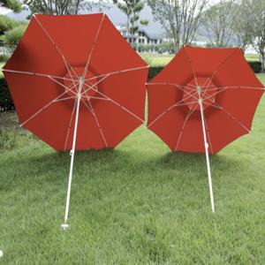 KJP 특대형파라솔 270cm 대형220cm 야외 캠핑 낚시 편의점 비치 2층파라솔