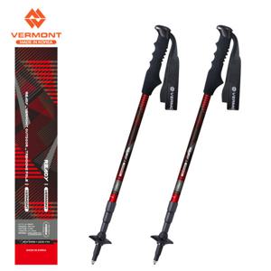 버먼트 국산 등산스틱 레디 4단스틱 2개1세트 듀랄루민 AS가능