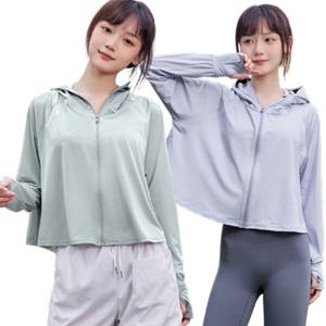 크롭 경량 바람막이 여자 후드집업 후드티 여성바람막이점퍼 러닝 런닝 등산