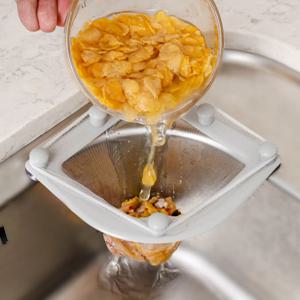 싱크대 음식물 거름망 거치대 세트/음식쓰레기/배수구망/물기제거/배수구/음식찌꺼기/씽크대/개수대/망