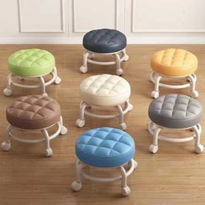 이동식 좌식의자 바퀴달린 작업의자 앉은뱅이 의자 쿠션의자