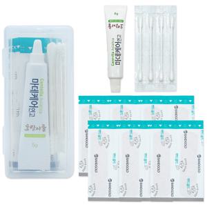 밴드골드 작은상처밴드 일반형+미니 응급키트 3종 휴대용 구급케이스 어린이집 여행용 포켓용