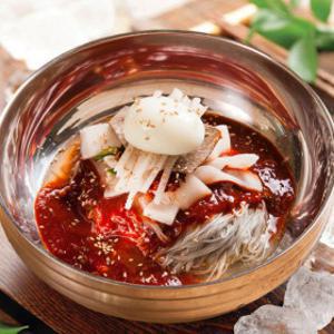 (개별포장) 야심찬 함흥냉면 10인분 + 비빔장500g /매콤달콤 입맛 돋우는 비빔냉면