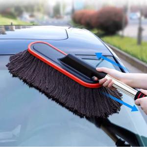 다용도 자동차 깔끔 청소 극세사 먼지털이 차량 세차 먼지솔 먼지떨이 왁스 면사 브러시 (2개이상추가할인)