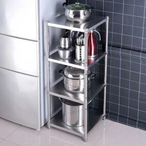 틈새선반 스텐 주방 조미료 씽크선반 수납장 싱크대 냉장고 옆 수납 정리 렌지대