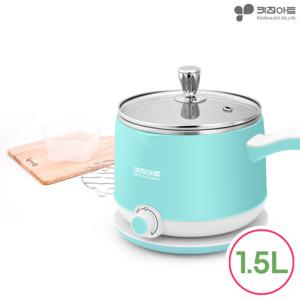 키친아트 3중단열 라면포트 MS-D08 무선 전기 멀티 쿠커 커피 포트 냄비 주전자 캠핑