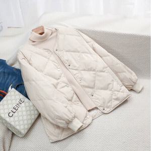 남녀공용 경량 패딩 깔깔이 누빔 점퍼 루즈핏 겨울 방한 방풍 보온 이너웨어 자켓 (2장이상추가할인)