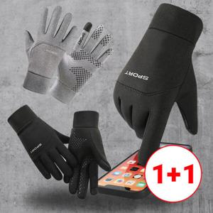 1+1  터치기모장갑 방한 러닝/라이딩/배달/자전거/낚시/작업장갑 /인기템 놓치면 후회 세일중