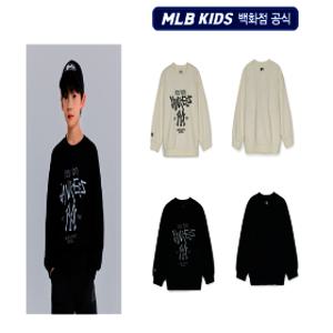 (MLB키즈)(대전신세계)베이직 스트릿 아트웍 맨투맨 7AMTB0751 (2color)