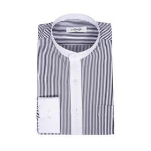 블랙 차이나 카라 남자 셔츠 긴팔 봄 가을 20대 30대 남성 남방 차이나넥