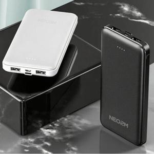 NEO2M 맥스 듀얼 휴대용 고속 급속 충전 USB 2포트 C타입 대용량 10000mAh 보조배터리 (2개이상추가할인)