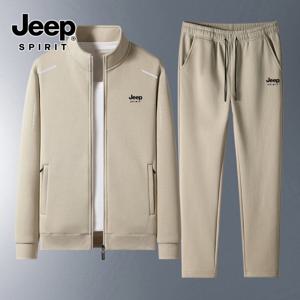 JEEP SPIRIT 봄가을 남성 트레이닝복 베이직 에디션 트랙수트 세트