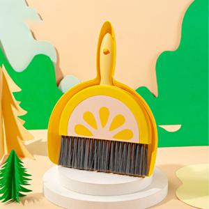 1+1 미니 빗자루 쓰레받기 세트 책상청소 어린이 청소도구 1+1