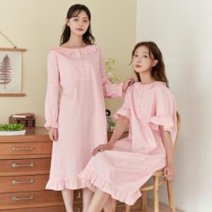 안파 커플 잠옷 파자마 홈웨어 선물 집들이 신혼부부반팔 원피스 투피스 디즈니 푸우 스윗드림 세트 ANPA27