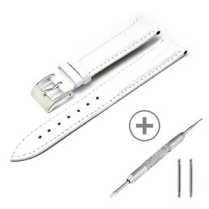 스퀘어버클 가죽시계밴드 시계줄 오프화이트 공구증정