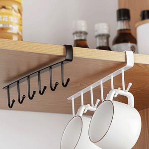 싱크대 조리도구 걸이 무타공 클립형 다용도걸이  1+1+1