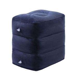 야광테이프 여행용 3단조절 에어 발받침쿠션 기내용 차량용