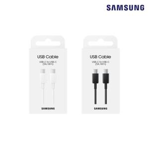 삼성정품 초고속충전 5A 45W USB CtoC케이블 1.8m 안드로이드오토 애플카플레이 C타입 데이터 고속충전기 케이블 갤럭시S25 S24 S23 아이폰 호환 EP-DX510 N