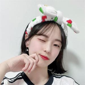 캐릭터 잠옷 머리띠 세안 헤어밴드