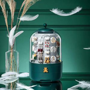 모던 귀걸이 목걸이 반지 보석 보관함