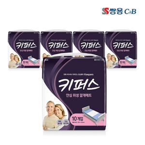 키퍼스 성인용기저귀 위생깔개 매트 10매 5개