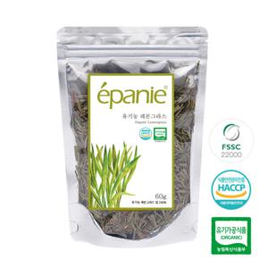 에빠니 유기농 허브티 레몬그라스차 리필팩 60g 잎차