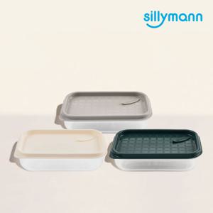 [실리만] 하모니 냉동용기 직사각 390ml (1P) WSK7243