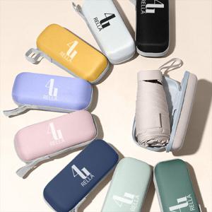 [포유매트]포유렐라 사각 미니 우산 양산 암막양산 5단 양우산