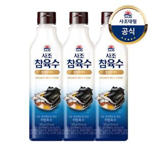 [사조대림] 참육수 멸치다시마 500g x 3개