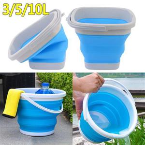 휴대용 접이식 바구니 바스켓 낚시 캠핑 세차 폴딩