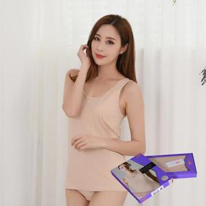 (트라이)브라끈 고정고리 내장 면100% 무지 여성런닝