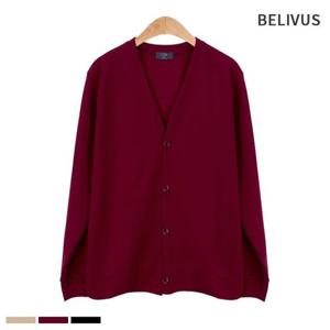 빌리버스 남성 가디건 BCM011 무지 버튼 간절기 아우터