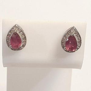 [블루케이] 토르말린 토르마린 원석 귀걸이240205-16