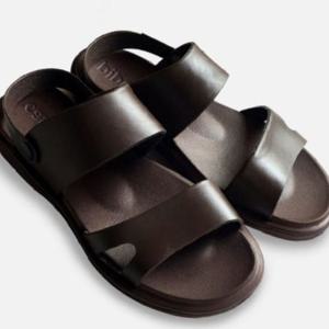 남성샌들 801쿠션왕샌들 밤색 260mm