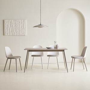 [네스룸]제나 포세린 세라믹 식탁 테이블 4인 1400