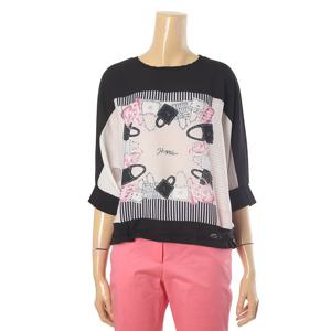 [안지크]유니크프린팅티블라우스 AI2BL5360