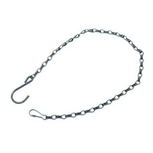 행잉화분용 (싱글) 체인 화분걸이 48cm - 블랙