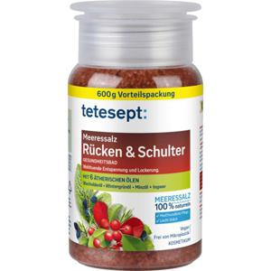 테테셉트 등 & 어깨 바스 씨솔트 입욕제 600g