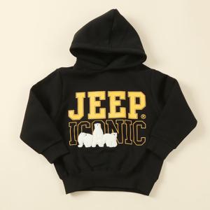 [지프키즈]기모 지프 곰와펜 후드티KN4THU056