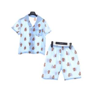 [티엘키즈] 캐릭터 남아 5부 라운지웨어 세트(FC1SM85063_BL)