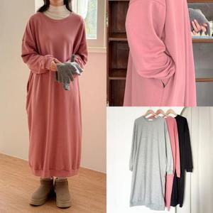 위쉬몰 RD 셀렉트맨투맨루즈원피스(T180H411) 빅사이즈