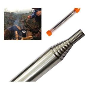 파이어 블로워 캠핑 요리 생존 튜브 서바이벌 등산 불