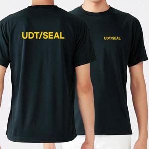 커스텀 라운드 반팔 UDT/SEAL 커스텀 옐로우 쿨 티셔츠