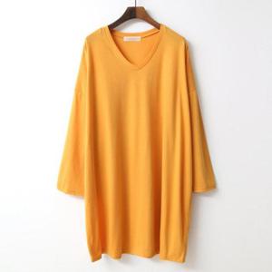 아이우먼 와이드브이무지면티 NOA599M501 빅사이즈