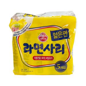 오뚜기 라면사리 얇은면 110g (5개입)