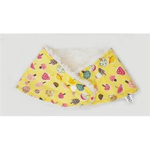 어린이목도리 트리 아동목도리 스카프빕 옐로우 스노우빕