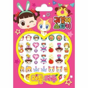 리틀자두 귀걸이 스티커